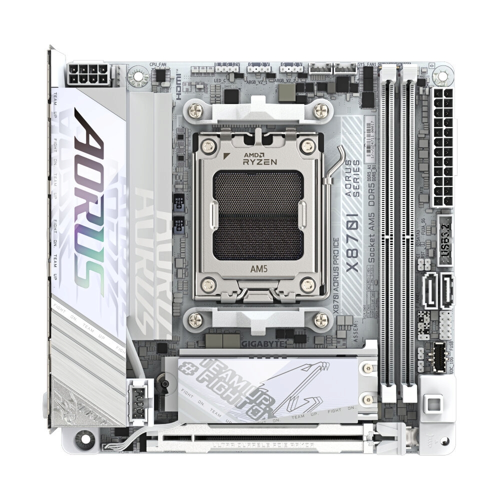 MAINBOARD (AM5) GIGABYTE X870I AORUS PRO ICE DDR5 (REV. 1.1)
