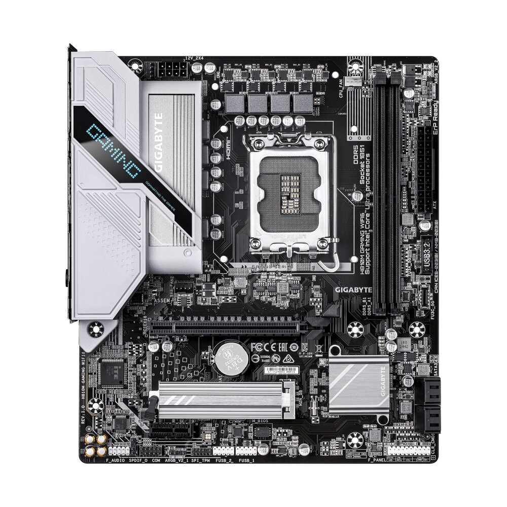 MAINBOARD (1851) GIGABYTE H810M GAMING WIFI6 DDR5 (REV. 1.0)