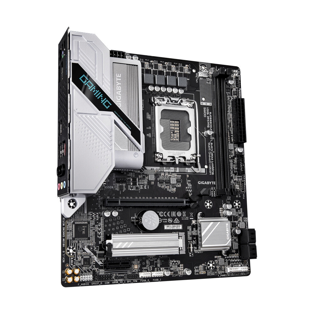 MAINBOARD (1851) GIGABYTE H810M GAMING WIFI6 DDR5 (REV. 1.0)