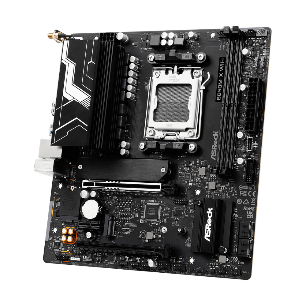MAINBOARD (AM5) ASROCK B850M-X WIFI R2.0 DDR5