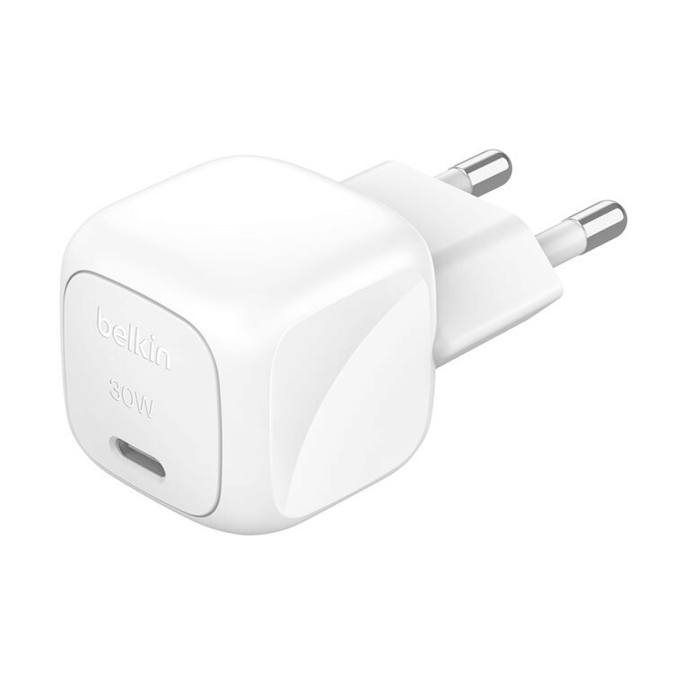 Adapter 1 Type-C Charger BELKIN (30W,WCA008thWH) White