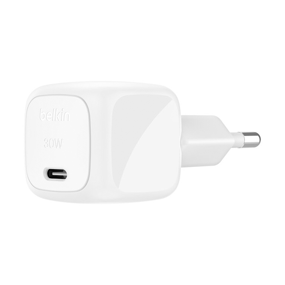 Adapter 1 Type-C Charger BELKIN (30W,WCA008thWH) White