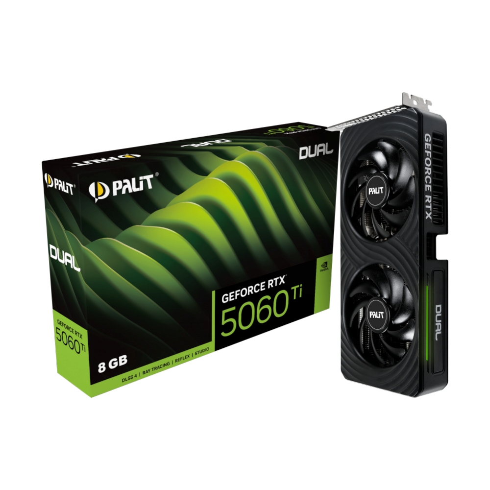VGA PALIT GEFORCE RTX 5060 TI DUAL - 8GB GDDR7