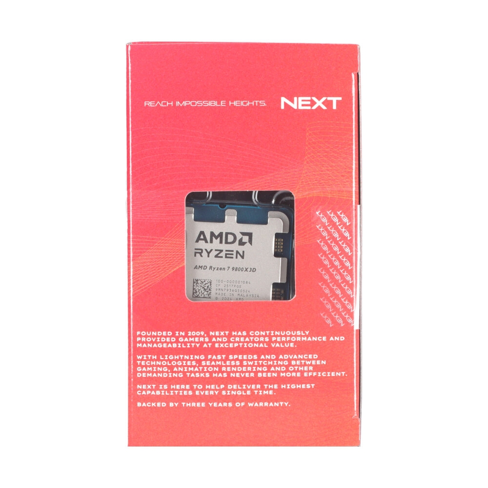 CPU AMD AM5 RYZEN 7 9800X3D (NEXT)