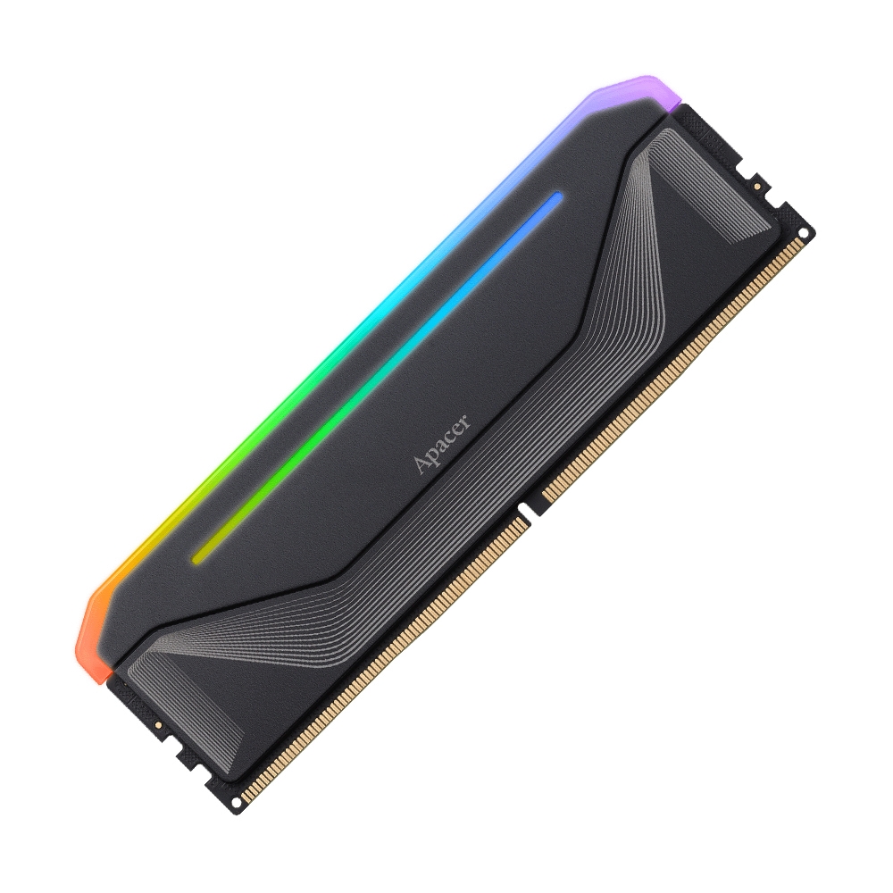 RAM DDR5(5600) 32GB (16GBX2) APACER NOX RGB BLACK