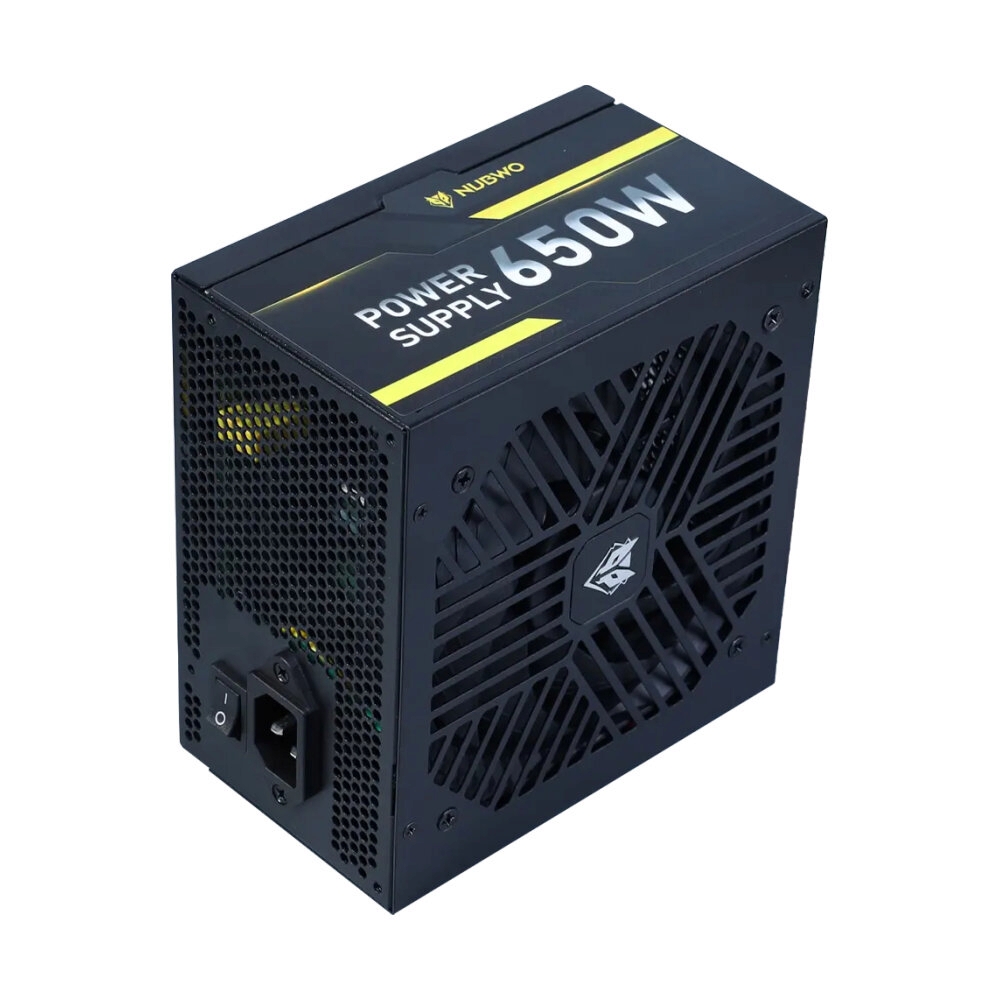 PSU (FULL) 650W NUBWO NPS-650 BLACK                                             