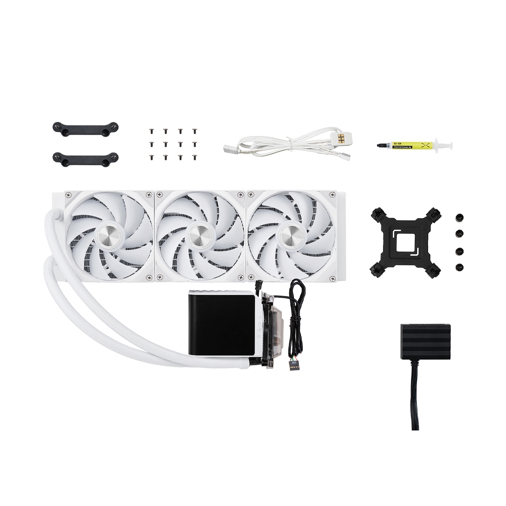 LIQUID COOLING TRYX PANORAMA 360 ARGB WHITE