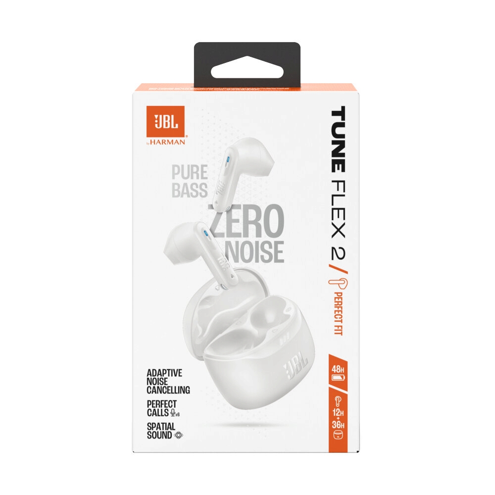 True Wireless JBL (TUNE FLEX 2) White