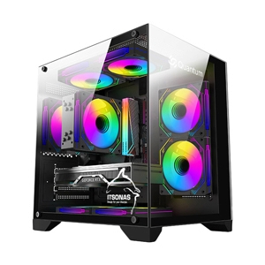 mATX CASE (NP) ITSONAS QUANTUM ARGB BLACK