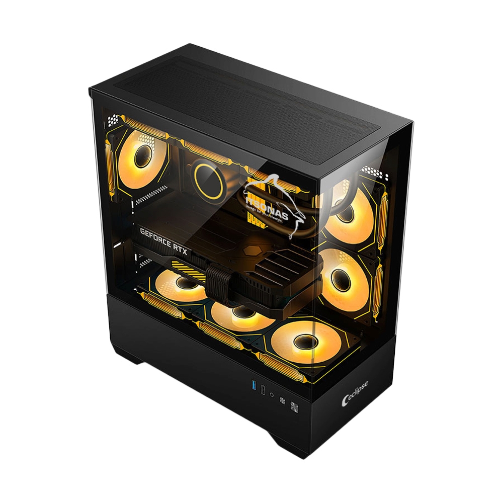 E-ATX CASE (NP) ITSONAS ECLIPSE ARGB BLACK