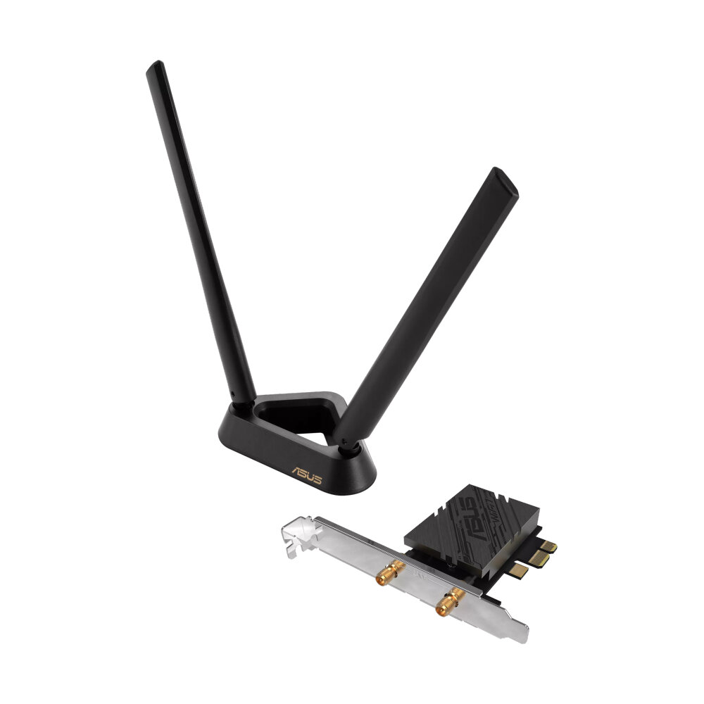 Wireless PCIe Adapter ASUS (PCE-BE92BT) BE9400 WiFi 7(Support INTEL Only)