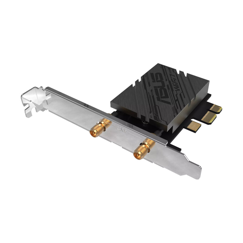 Wireless PCIe Adapter ASUS (PCE-BE92BT) BE9400 WiFi 7(Support INTEL Only)