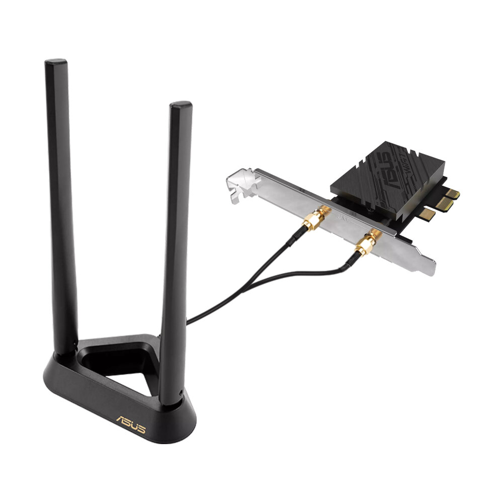Wireless PCIe Adapter ASUS (PCE-BE92BT) BE9400 WiFi 7(Support INTEL Only)