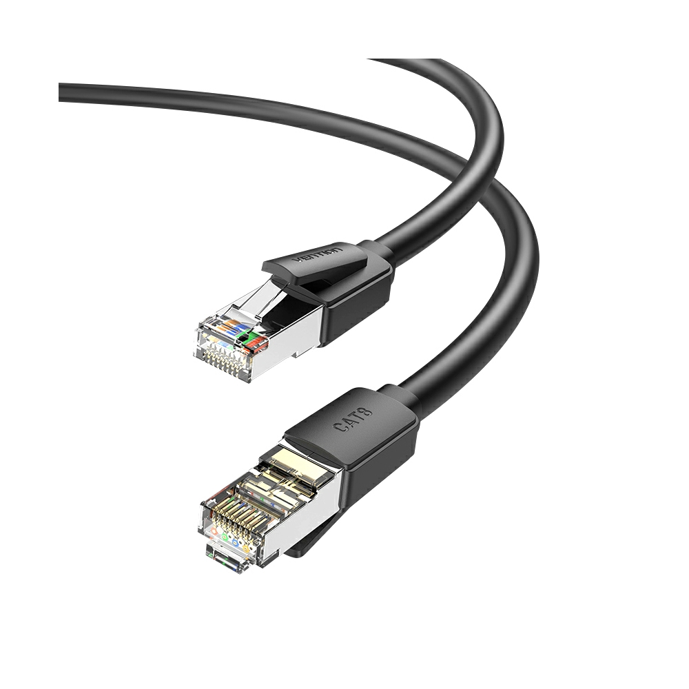 สายแลน CAT8 5m. VENTION (IKKBJ) Black