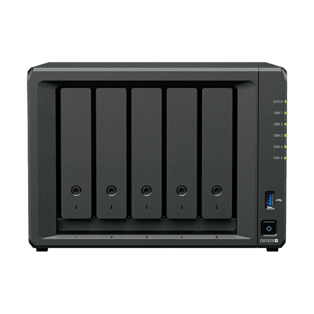 NAS Synology (DS1525+, Without HDD.)