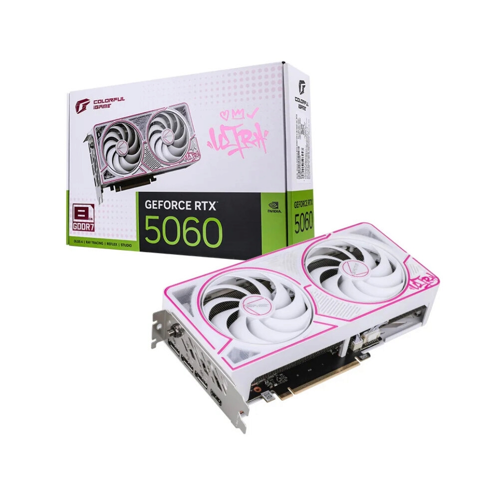 VGA COLORFUL GEFORCE RTX 5060 IGAME ULTRA W DUO OC - 8GB GDDR7