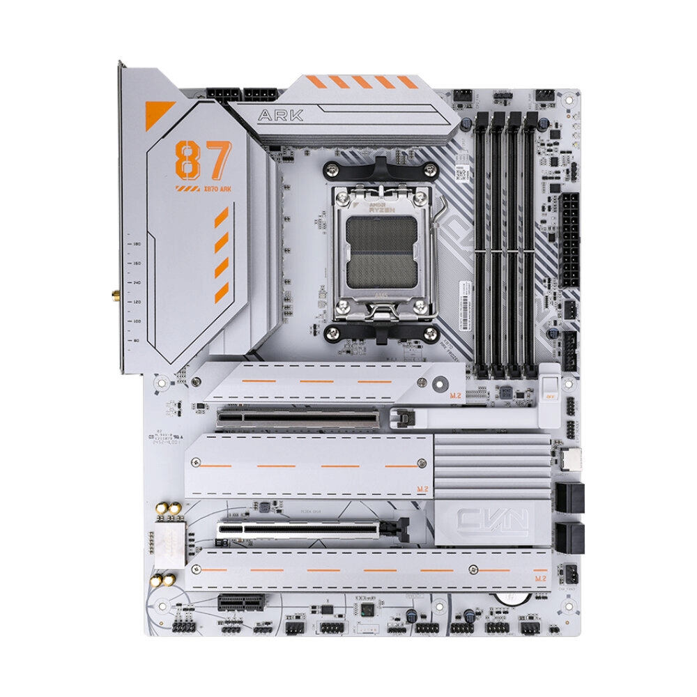 Mainboard AM5 Colorful CVN X870 Frozen WiFi 6 DDR5 | อัดแน่นฟีเจอร์สุดคุ้ม!