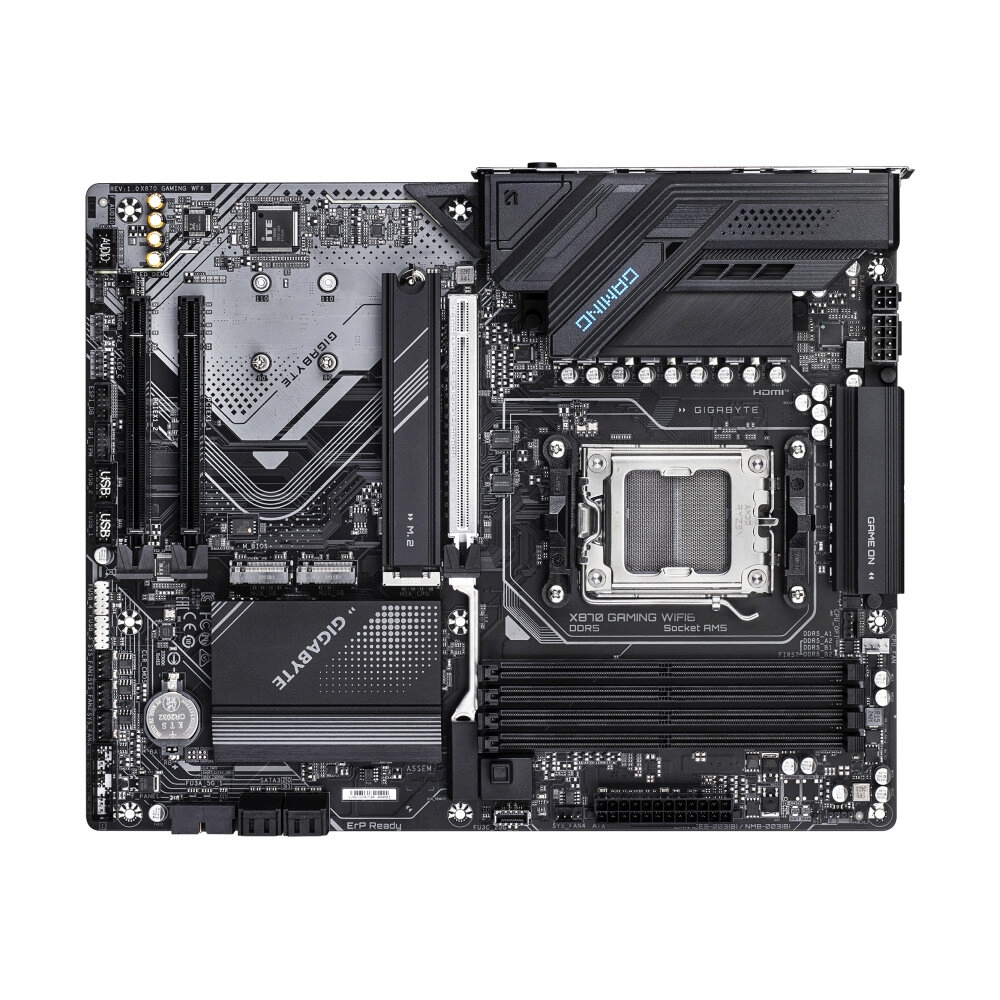 (AM5) GIGABYTE X870 GAMING WIFI6 DDR5 (REV. 1.0)                                