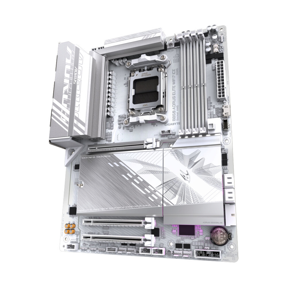 MAINBOARD (AM5) GIGABYTE B850 AORUS ELITE WIFI7 ICE DDR5 (REV. 1.1)