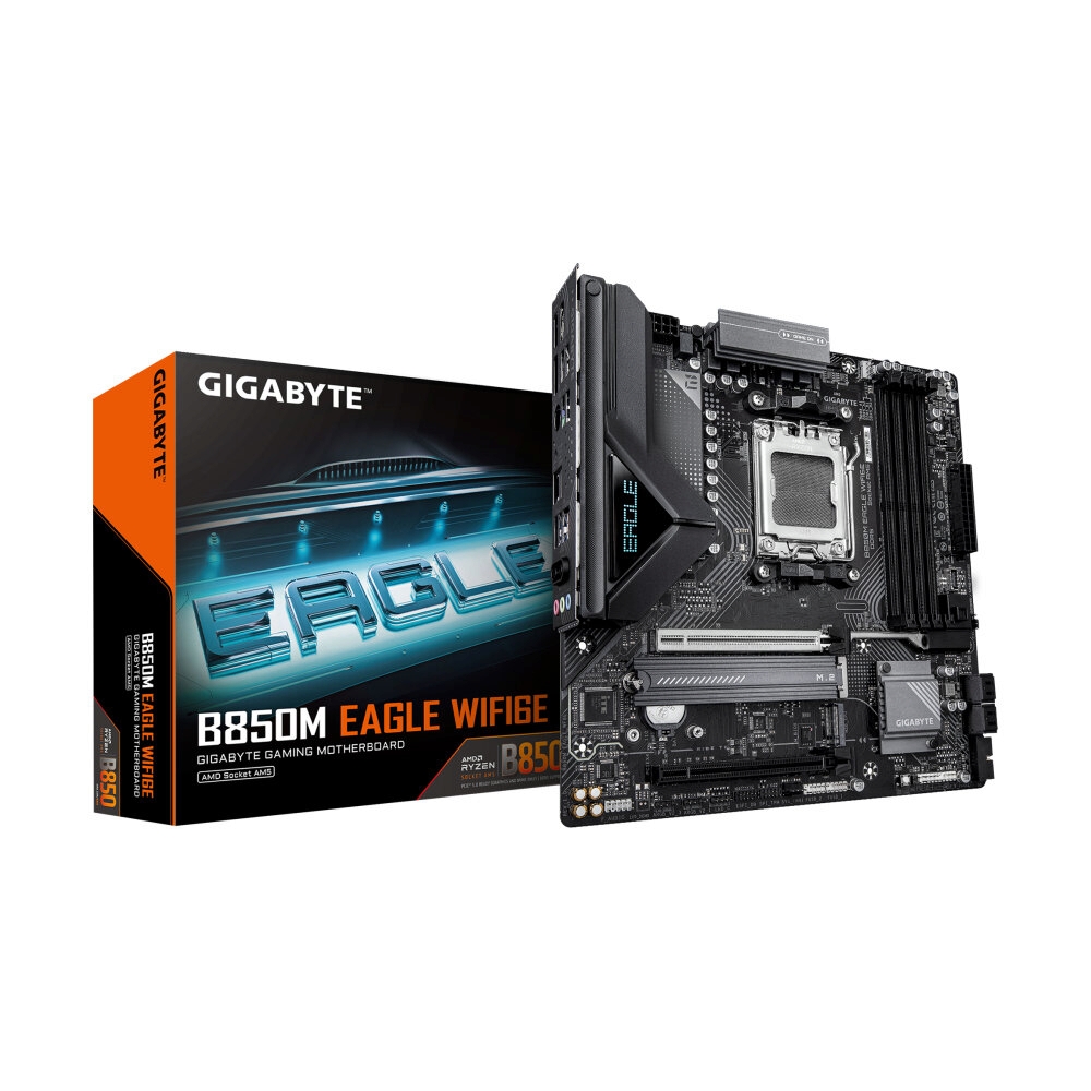MAINBOARD (AM5) GIGABYTE B850M EAGLE WIFI6E DDR5 (REV. 1.0)