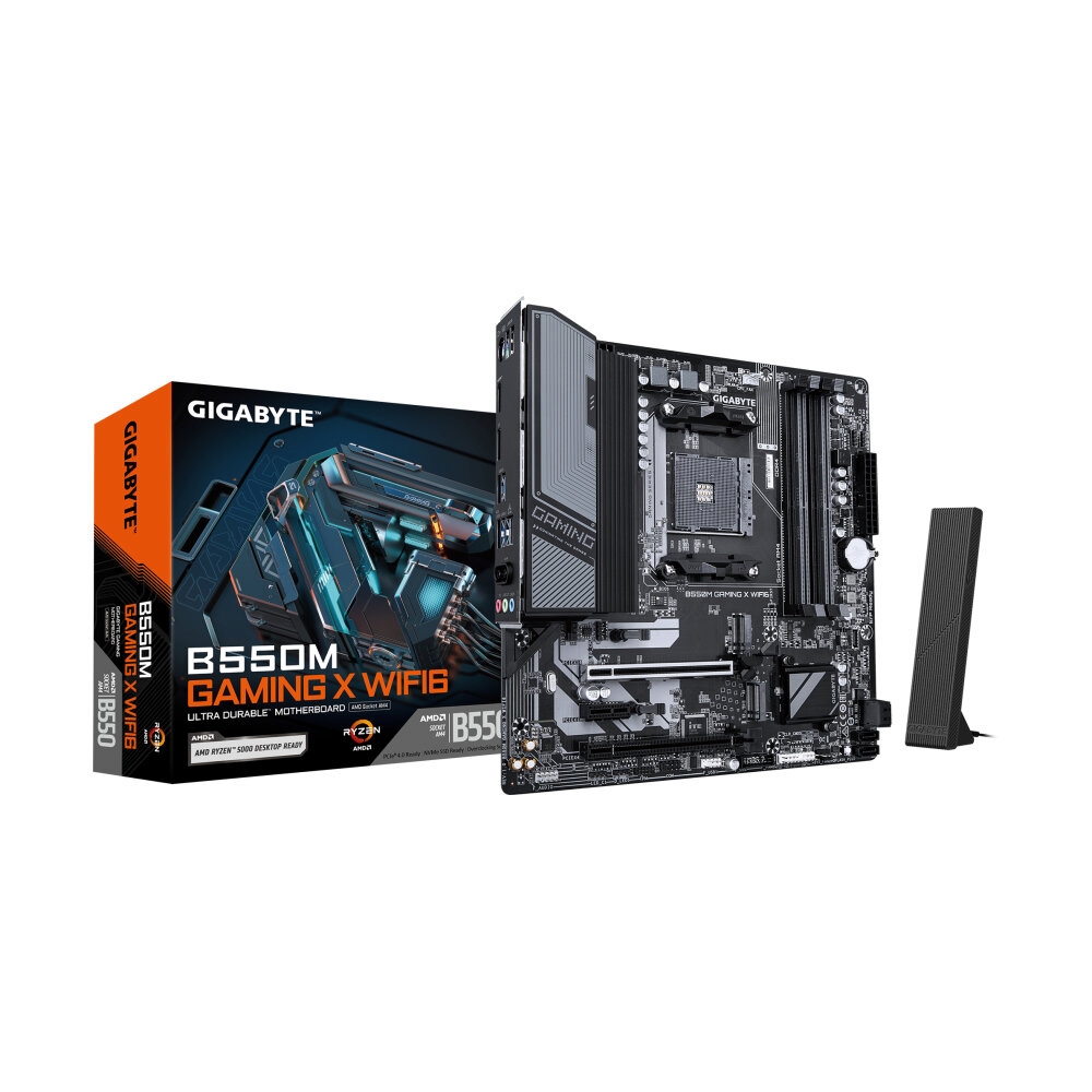 MAINBOARD (AM4) GIGABYTE B550M GAMING X WIFI6 DDR4 (REV. 1.0)