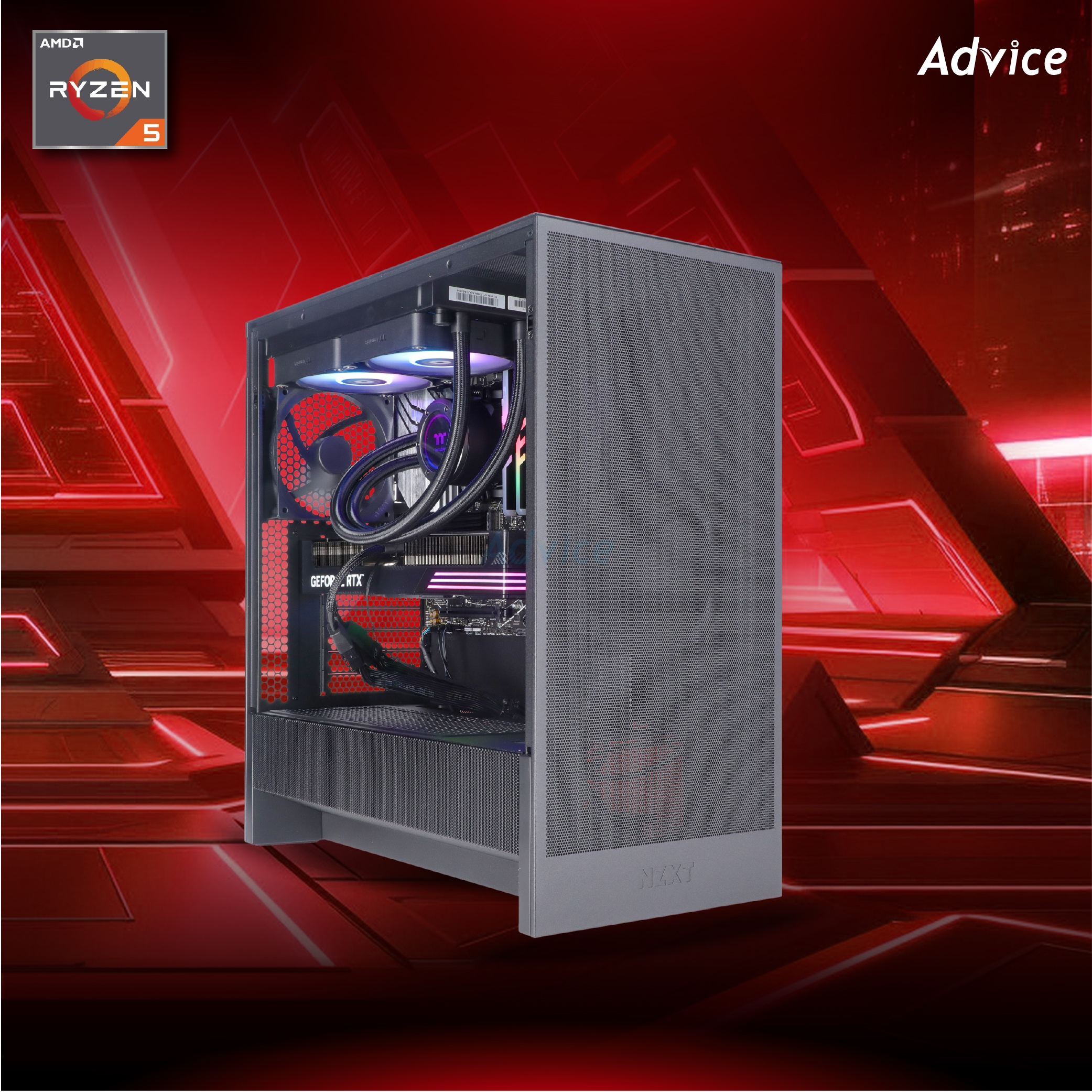 คอมประกอบ Advice : Computer Set AMD #A227 RYZEN 5 9600 RTX5070 12GB ...