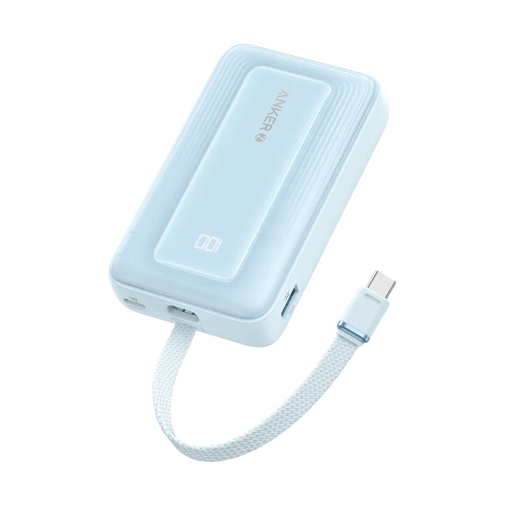 POWER BANK 10000 mAh ANKER (30W,A1688H31,30W,USB-C )Blue