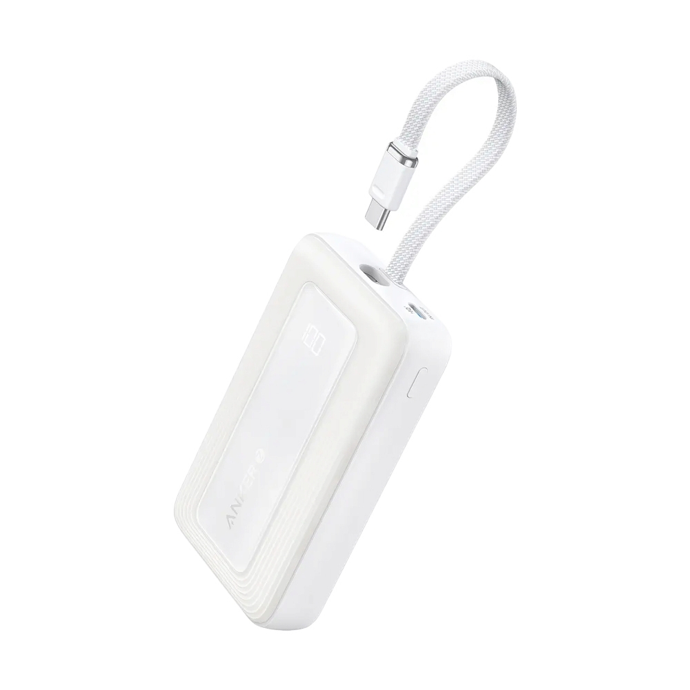 POWER BANK 10000 mAh ANKER (30W,A1688H21,30W,USB-C )White