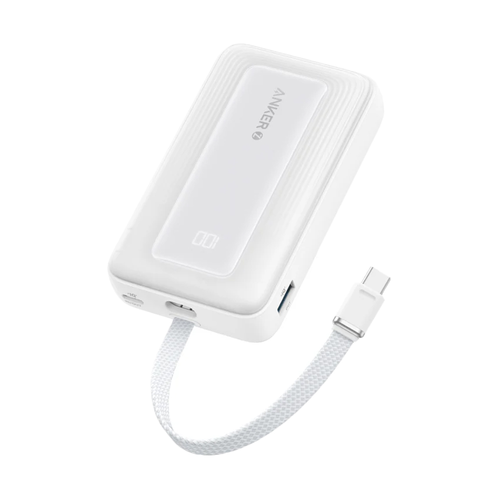 POWER BANK 10000 mAh ANKER (30W,A1688H21,30W,USB-C )White