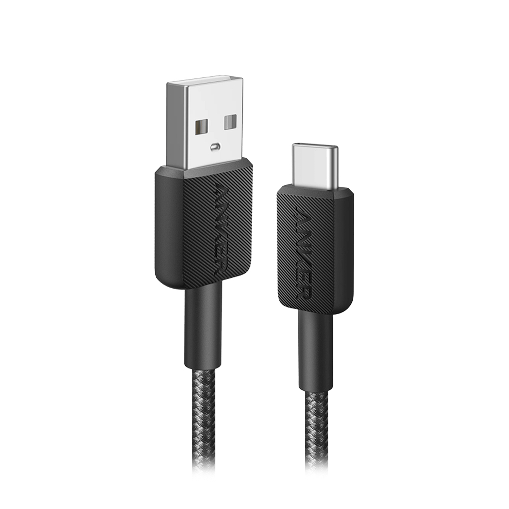 0.9M Cable USB To Type-C (15W,A81H5H11) ANKER Black