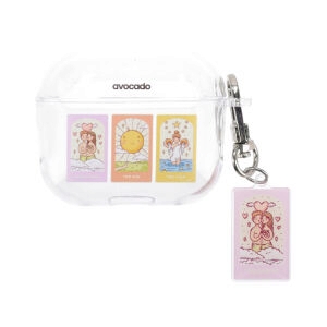 Case AirPods 4 / AirPods 4 (ANC) AVOCADO - Tarrot Pure Love