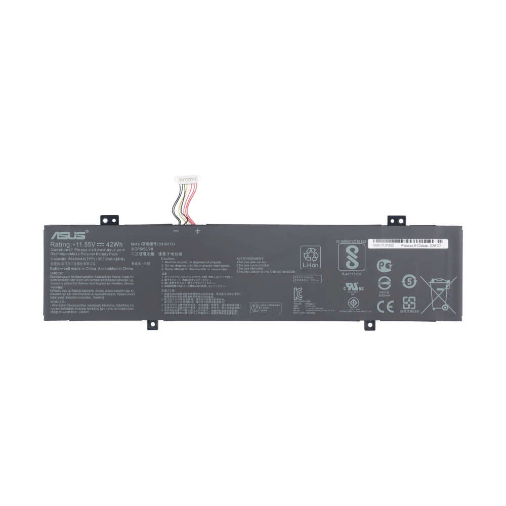 Battery Asus VivoBook Flip TP412 (C31N1733) Genuine