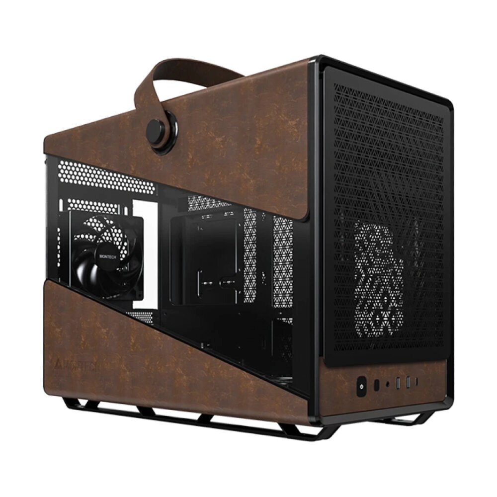mATX CASE (NP) MONTECH HERITAGE PRO BLACK