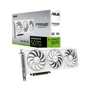 VGA ASUS GEFORCE RTX 5070 PRIME O12G WHITE OC- 12GB GDDR7