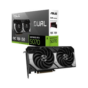 VGA ASUS GEFORCE RTX 5070 DUAL O12G OC - 12GB GDDR7