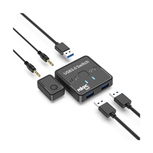 กล่องรวมจอ USB 3.0 SWITCH 2 in 1 Out (DM534) MAGICTECH