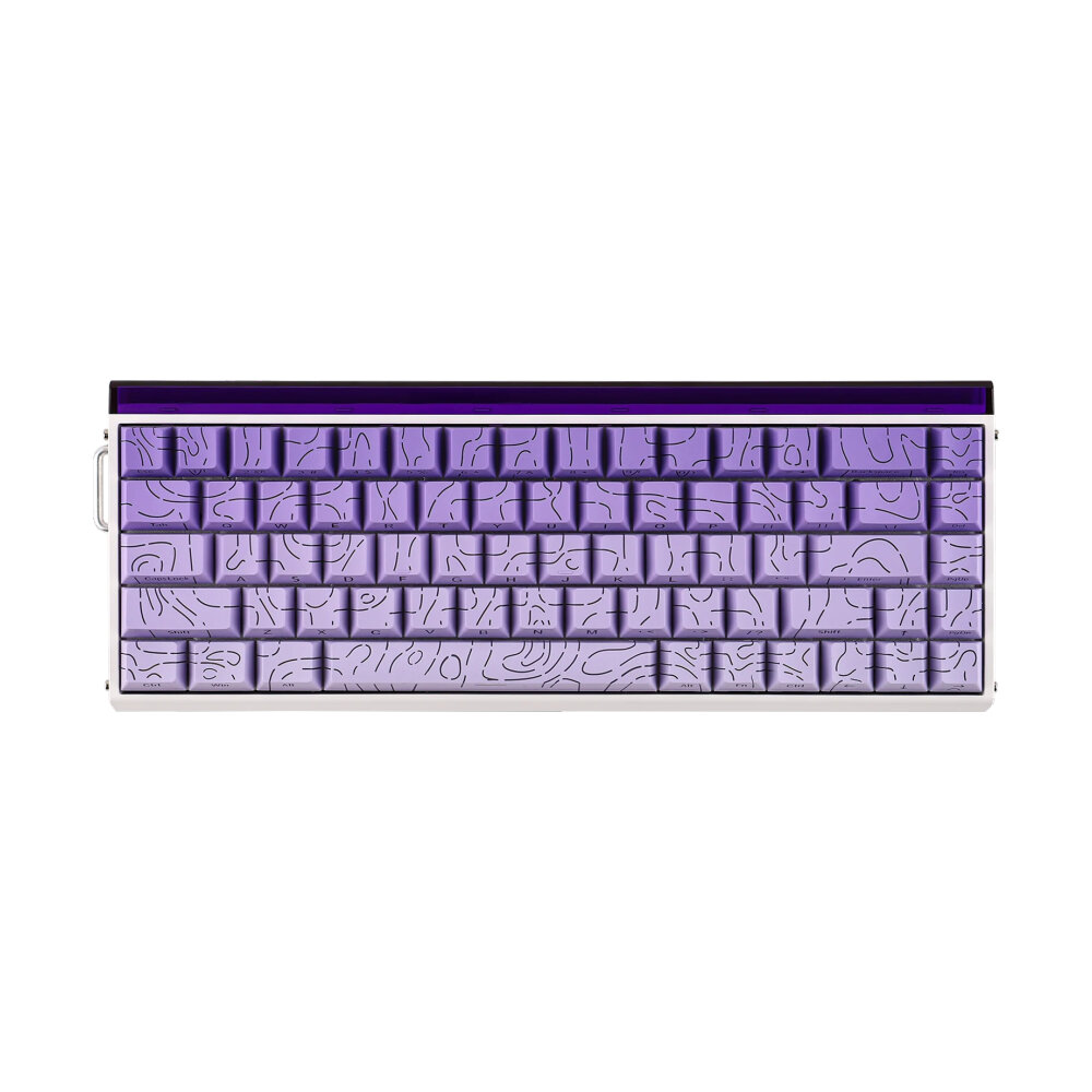 KEYBOARD AULA HERO68HE GRADIENT PURPLE NEPTUNE (MAGNETIC SWITCH คีย์บอร์ด)