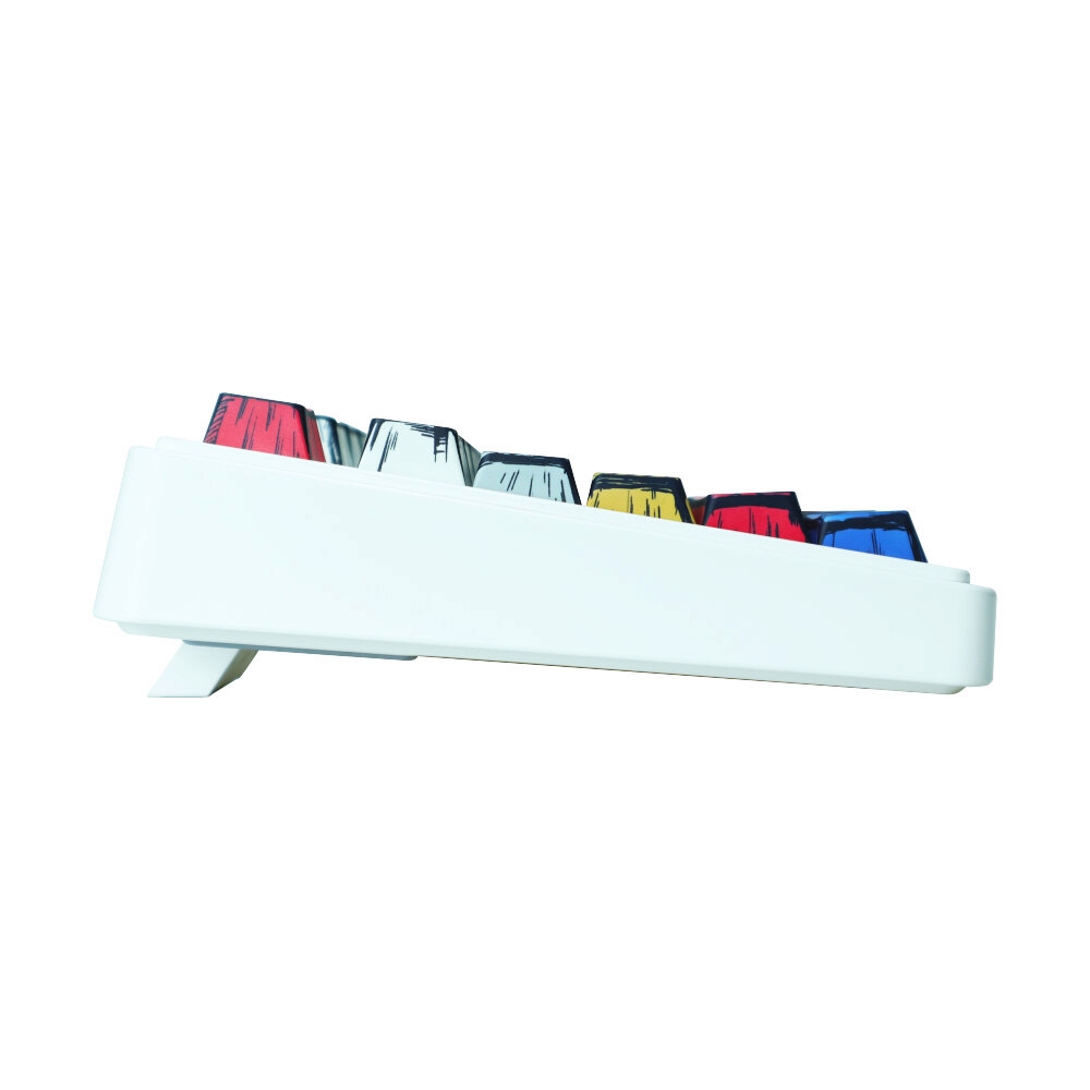 KEYBOARD WIRELESS BLUETOOTH AULA F75 COMICS (GREEN SWITCH คีย์บอร์ด)