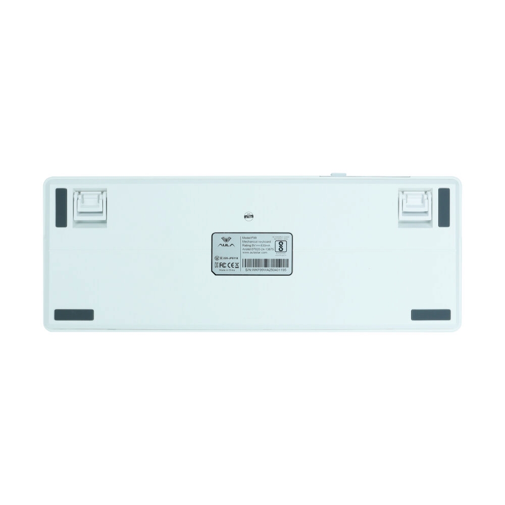 KEYBOARD WIRELESS BLUETOOTH AULA F99 COMICS (GRAYWOOD SWITCH คีย์บอร์ด)