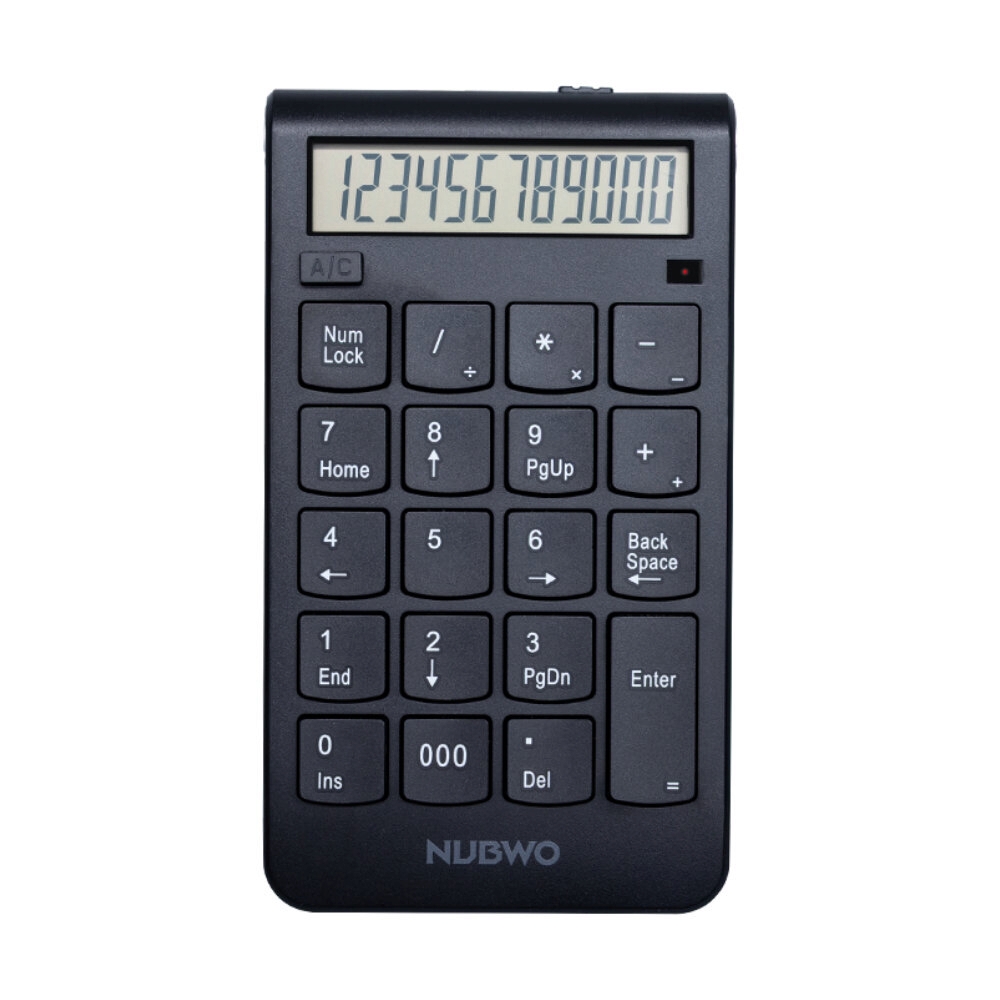 Numeric Keypad Wireless (Black) NKB113 NUBWO