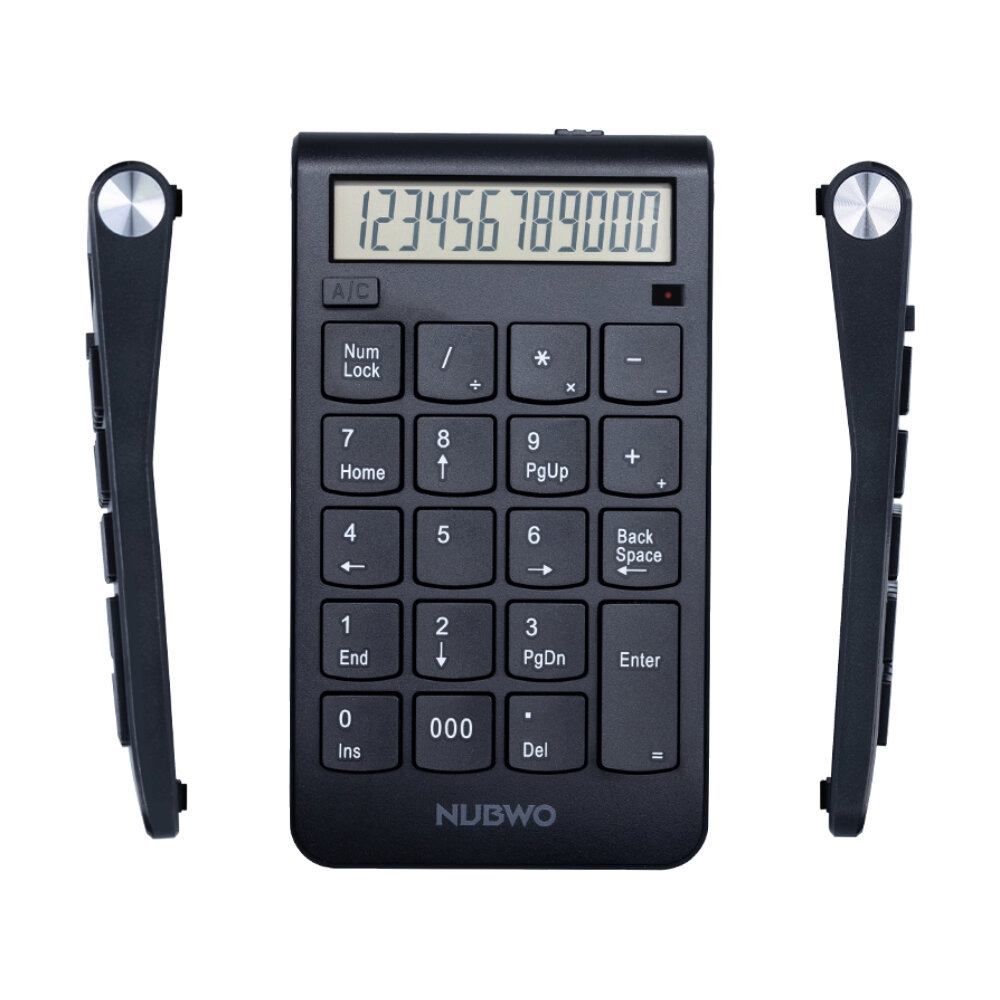 Numeric Keypad Wireless (Black) NKB113 NUBWO