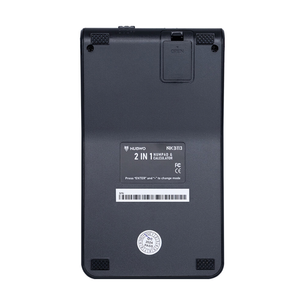 Numeric Keypad Wireless (Black) NKB113 NUBWO