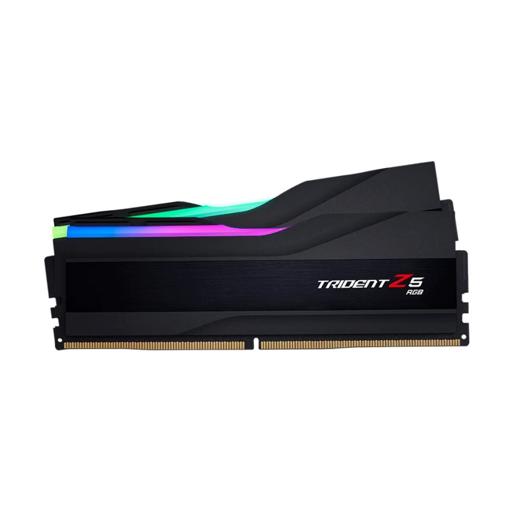 RAM DDR5(6400) 48GB (24GBx2) G.SKILL TRIDENT Z5 BLACK RGB (F5-6400J3239F24GX2-TZ5RK)