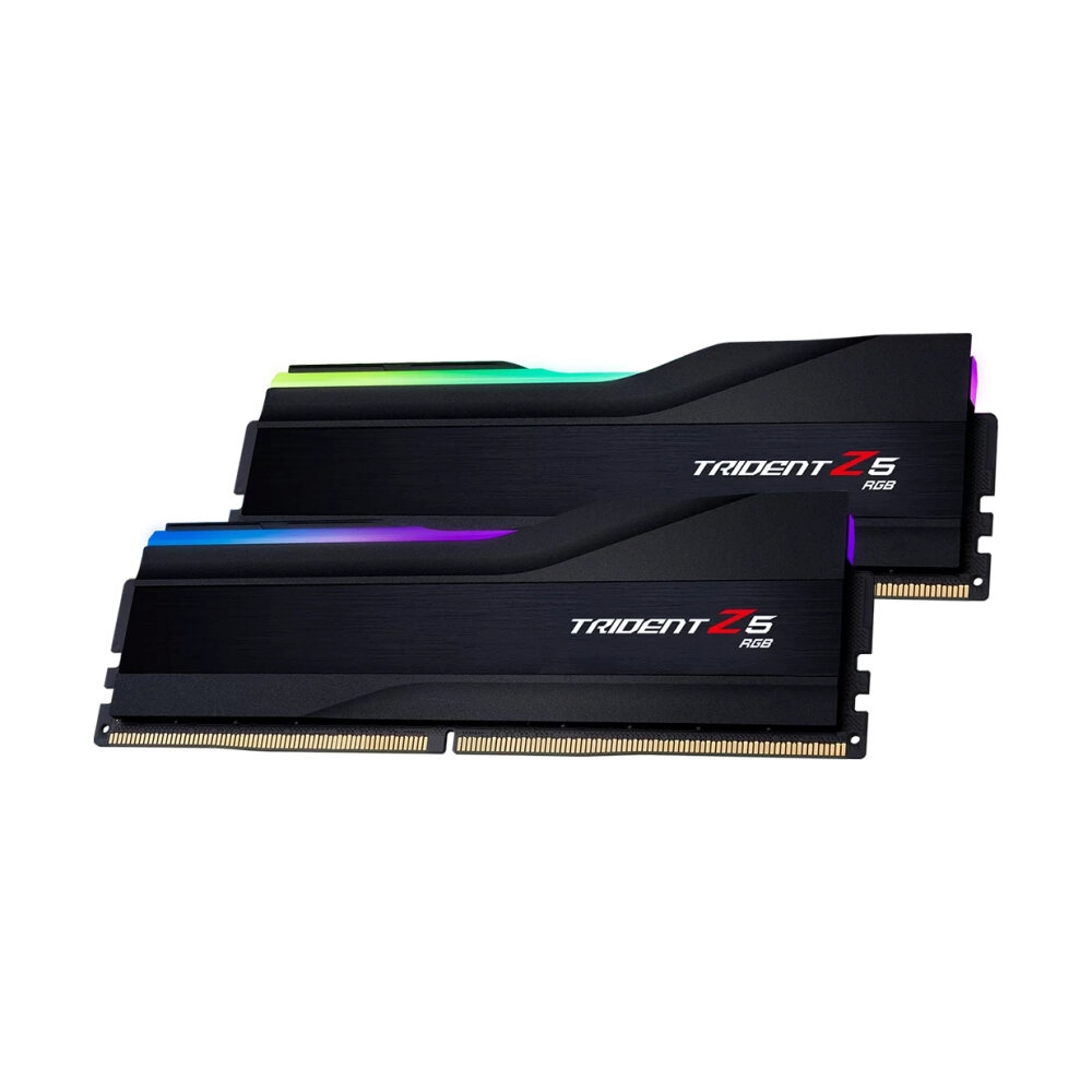 RAM DDR5(6400) 48GB (24GBx2) G.SKILL TRIDENT Z5 BLACK RGB (F5-6400J3239F24GX2-TZ5RK)