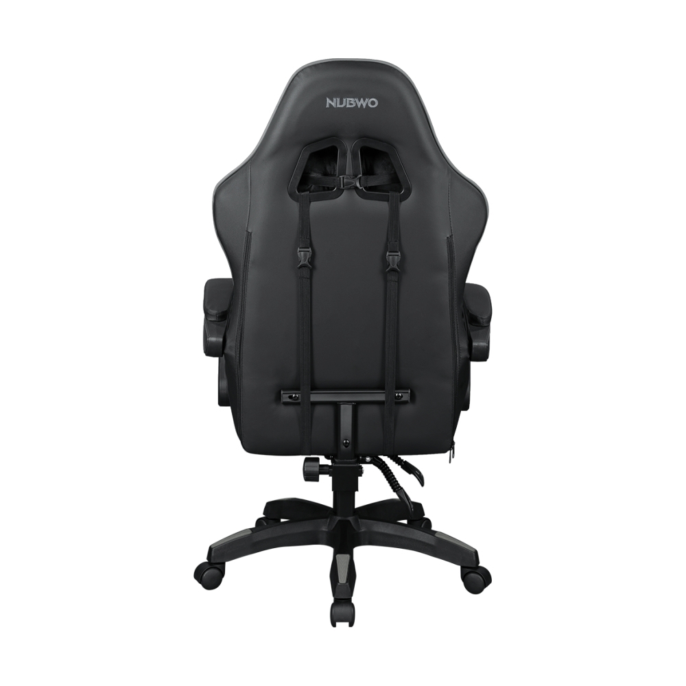 CHAIR NUBWO L202 MERCENARY BLACK/GRAY (เก้าอี้)