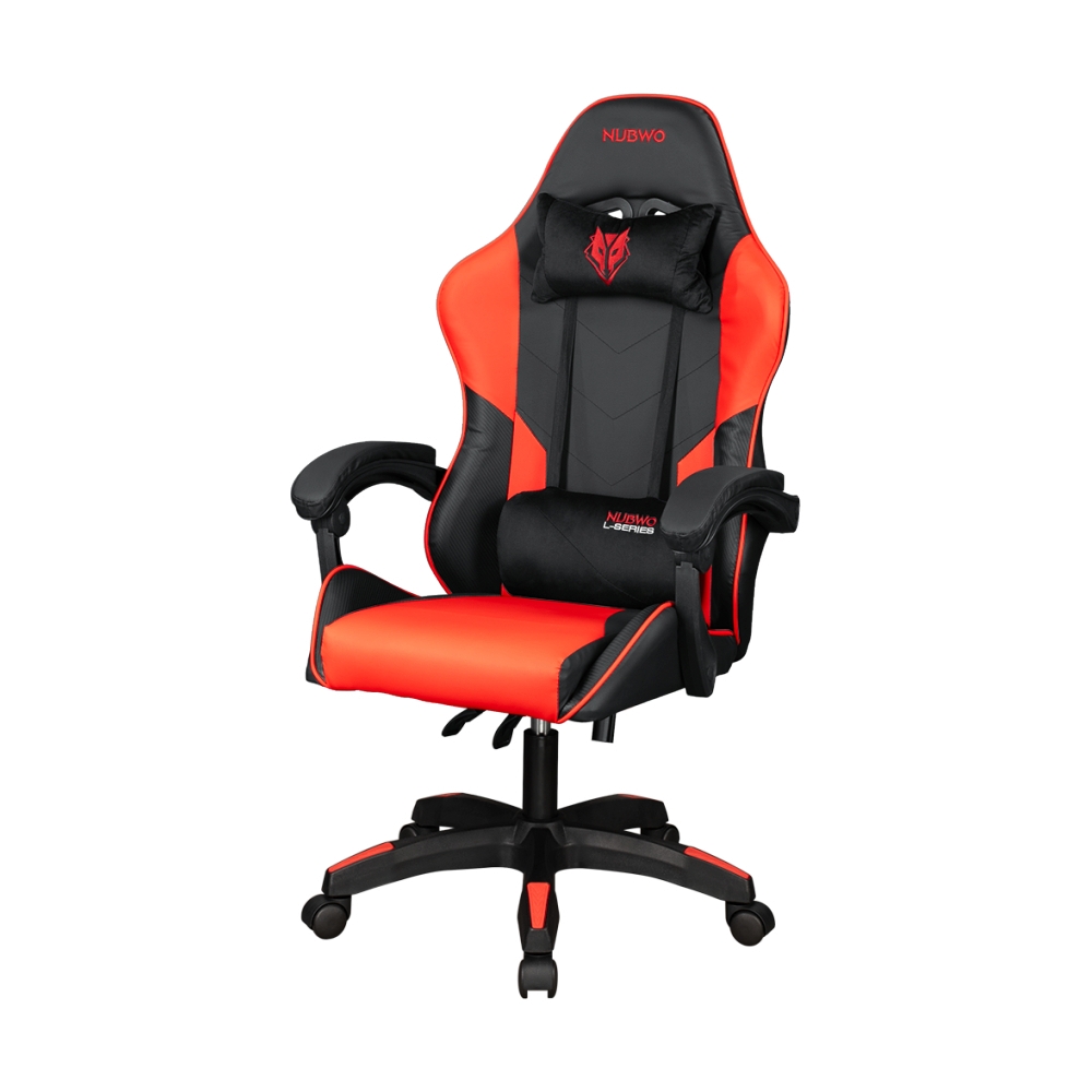 CHAIR NUBWO L202 MERCENARY BLACK/RED (เก้าอี้)