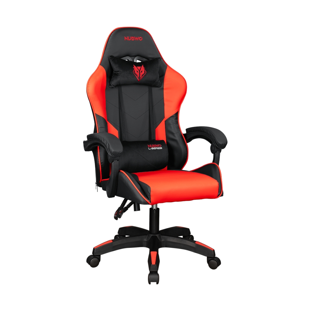 CHAIR NUBWO L202 MERCENARY BLACK/RED (เก้าอี้)