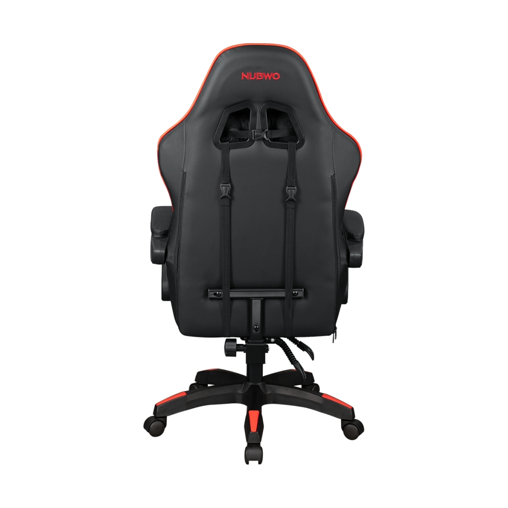 CHAIR NUBWO L202 MERCENARY BLACK/RED (เก้าอี้)