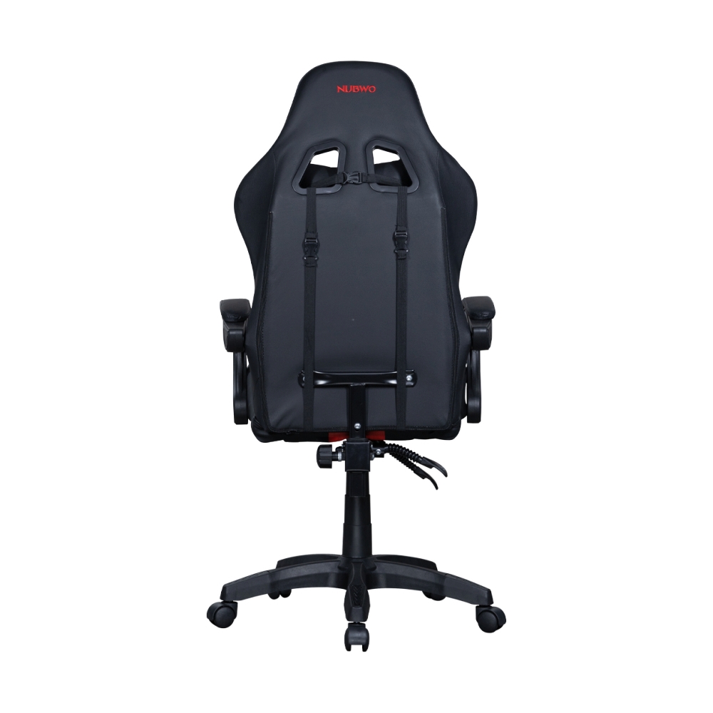 CHAIR NUBWO L201 MERCENARY BLACK RED (เก้าอี้)