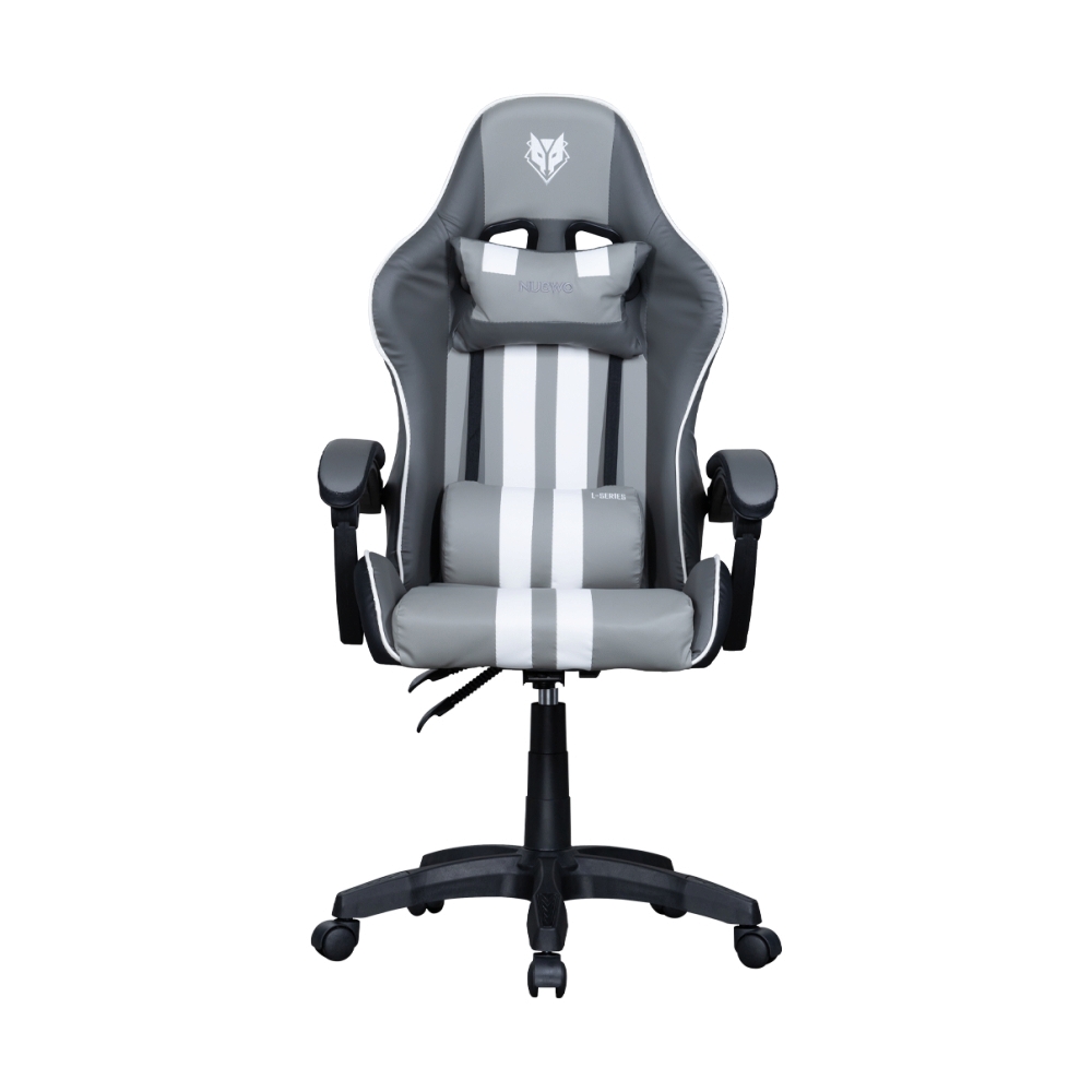 CHAIR NUBWO L201 MERCENARY GRAY WHITE (เก้าอี้)